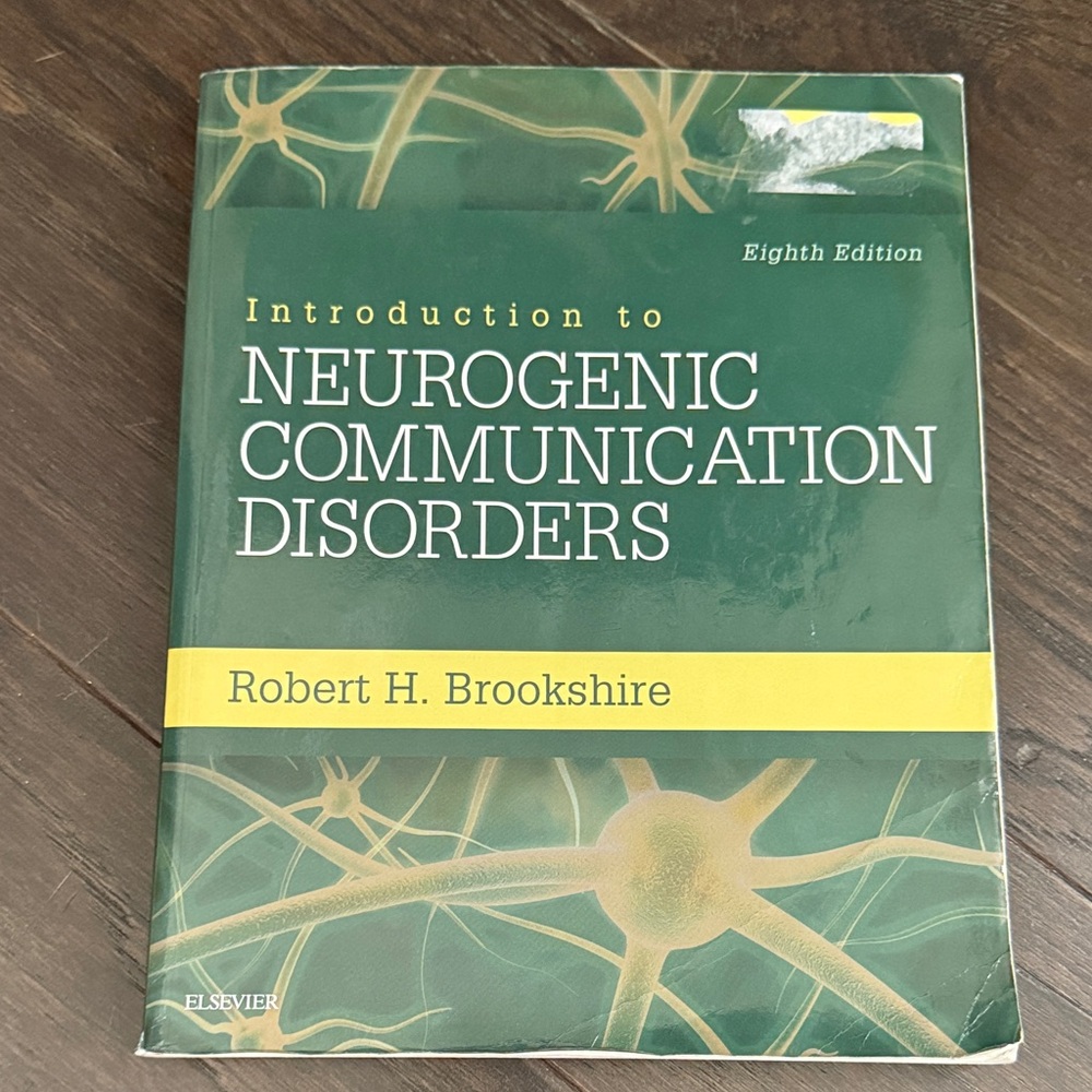 Introduction to Neurogenic Communication Disorders - Green & Yellow Textbook
